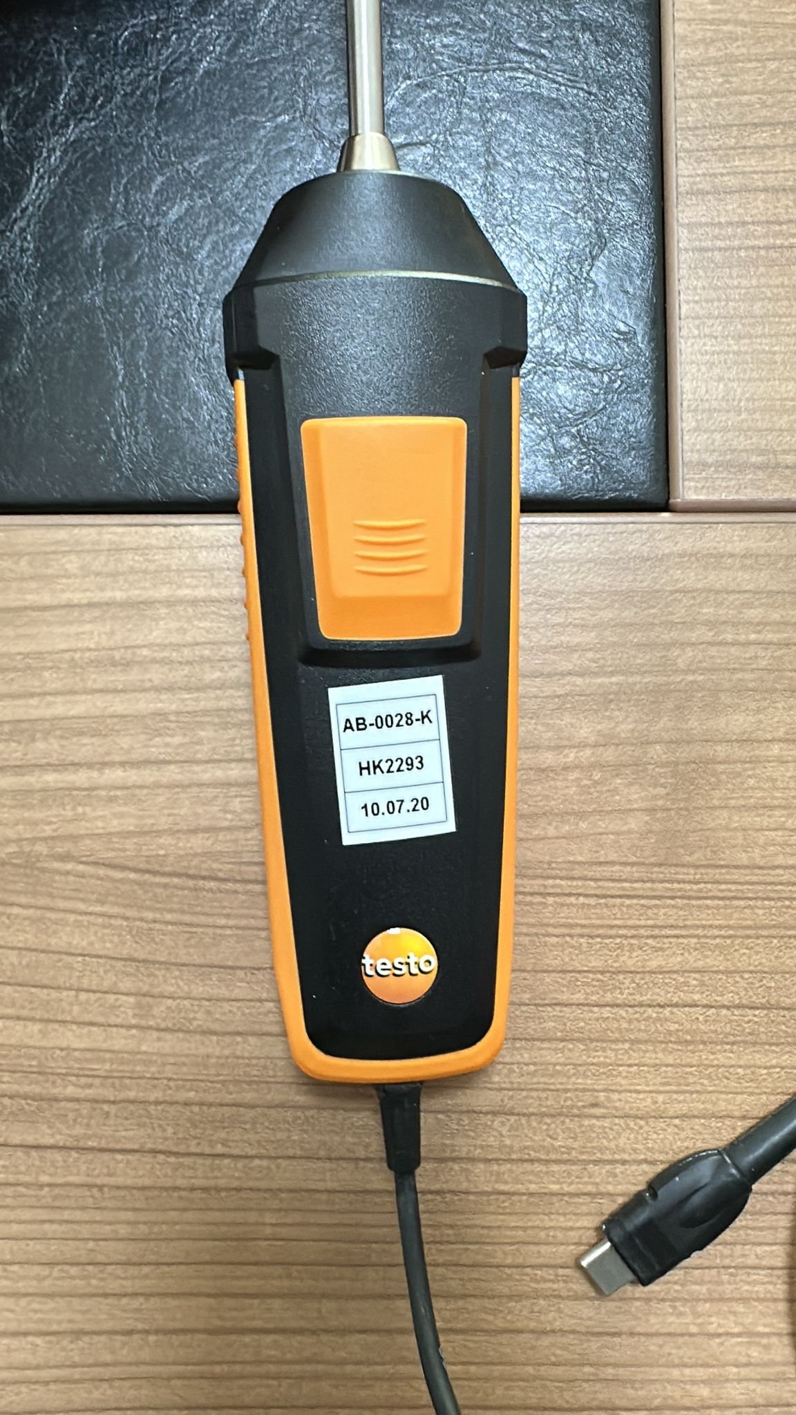 Testo 848 Türbülans probu (dijital) - telli-Fotoğraf